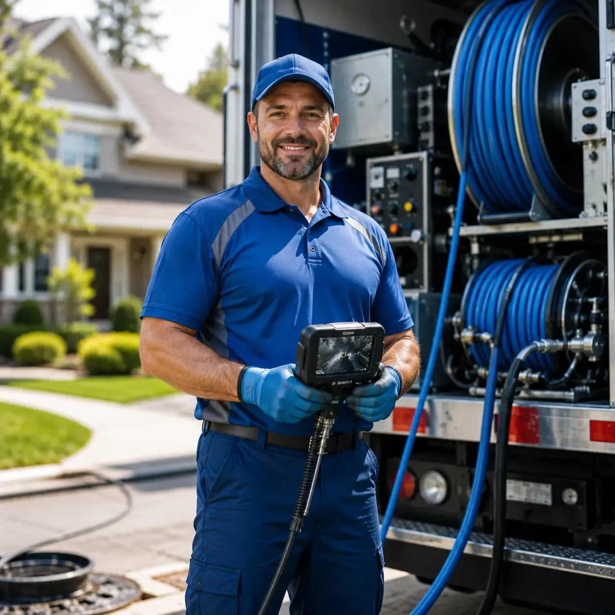 Local outdoor drain cleaning specialists in New Limerick, ME